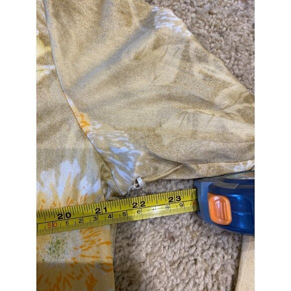 Stagecoach 1970s Vintage Men’s Disco Floral Button Down Shirt Size L - Picture 6 of 6